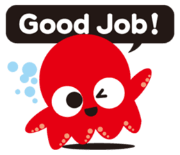 Child Octopus Takopon By Kids Shun Sticker Child Octopus Takopon By Kids Shun Sticker