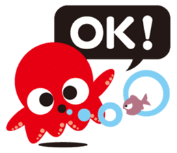 Child Octopus TAKOPON sticker #4034255