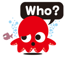 Child Octopus TAKOPON sticker #4034271
