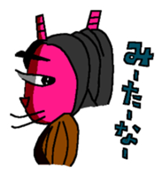 Namahage goes sticker #4034293