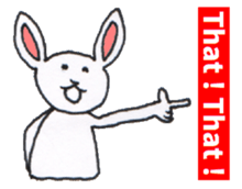 Pretty Playful CAT&RABBIT sticker #4034333