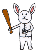 Pretty Playful CAT&RABBIT sticker #4034335