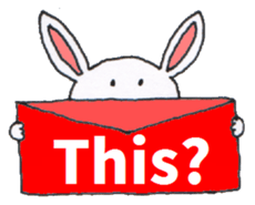 Pretty Playful CAT&RABBIT sticker #4034343