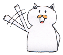 Pretty Playful CAT&RABBIT sticker #4034362