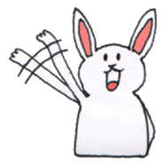 Pretty Playful CAT&RABBIT sticker #4034363