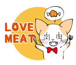 Charming cat sticker -English Ver.- sticker #4034530