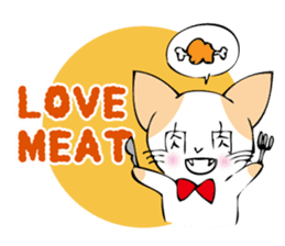 Charming cat sticker -English Ver.- sticker #4034530