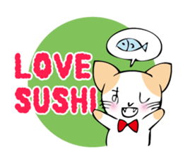 Charming cat sticker -English Ver.- sticker #4034531