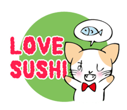 Charming cat sticker -English Ver.- sticker #4034531