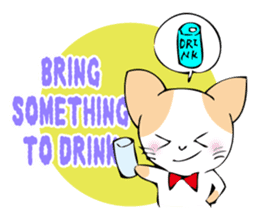 Charming cat sticker -English Ver.- sticker #4034538