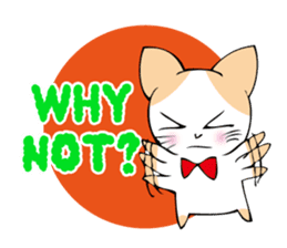 Charming cat sticker -English Ver.- sticker #4034539