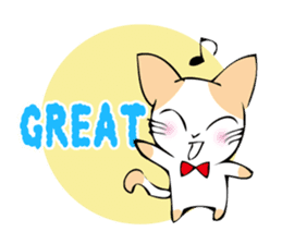 Charming cat sticker -English Ver.- sticker #4034540