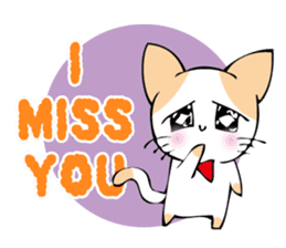 Charming cat sticker -English Ver.- sticker #4034546