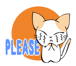 Charming cat sticker -English Ver.- sticker #4034547