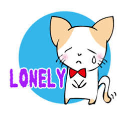 Charming cat sticker -English Ver.- sticker #4034548