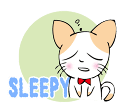 Charming cat sticker -English Ver.- sticker #4034549