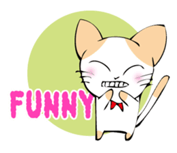 Charming cat sticker -English Ver.- sticker #4034553