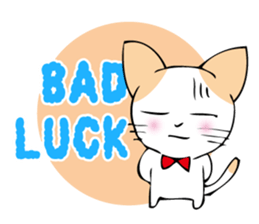 Charming cat sticker -English Ver.- sticker #4034556
