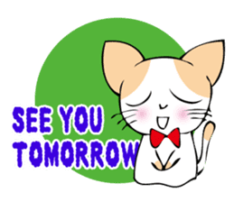 Charming cat sticker -English Ver.- sticker #4034562