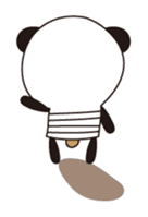 PANDA MAME is Animal of Light bulb. sticker #4034649