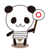 PANDA MAME is Animal of Light bulb. sticker #4034650