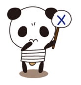 PANDA MAME is Animal of Light bulb. sticker #4034651