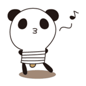 PANDA MAME is Animal of Light bulb. sticker #4034654