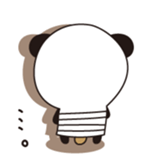 PANDA MAME is Animal of Light bulb. sticker #4034667