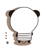 PANDA MAME is Animal of Light bulb. sticker #4034667