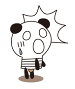 PANDA MAME is Animal of Light bulb. sticker #4034671