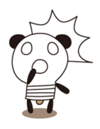 PANDA MAME is Animal of Light bulb. sticker #4034672