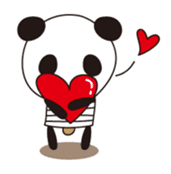 PANDA MAME is Animal of Light bulb. sticker #4034679