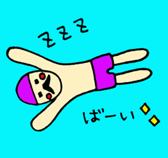 Aquatic sports boy sticker #4035583