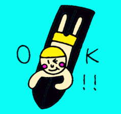 Aquatic sports boy sticker #4035586