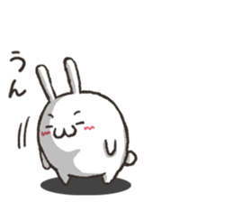Even if it's small, rabbit. sticker #4035728