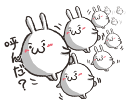 Even if it's small, rabbit. sticker #4035736