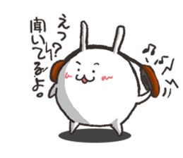 Even if it's small, rabbit. sticker #4035755