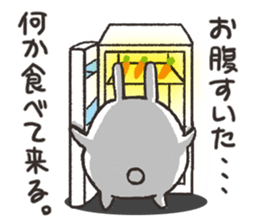 Even if it's small, rabbit. sticker #4035765