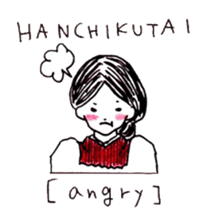 Hida dialec & cookingcoat kimono english sticker #4035853