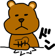 Bear and rabbi sticker #4036094