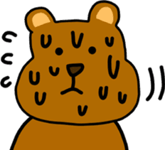 Bear and rabbi sticker #4036095