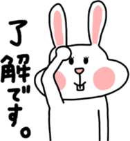 Bear and rabbi sticker #4036101