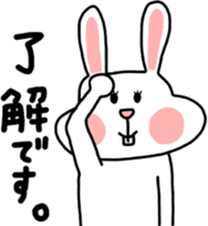 Bear and rabbi sticker #4036101