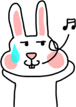 Bear and rabbi sticker #4036102