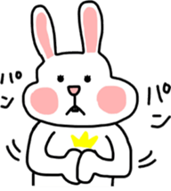 Bear and rabbi sticker #4036103