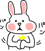 Bear and rabbi sticker #4036103