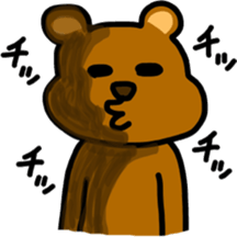 Bear and rabbi sticker #4036107