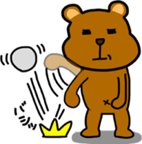 Bear and rabbi sticker #4036113