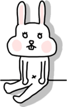 Bear and rabbi sticker #4036125