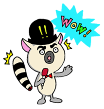 MC Ring tailed lemur sticker #4036568
